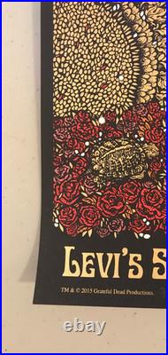 Grateful Dead Fare Thee Well 2015 Santa Clara CA 1st Edition Poster Beckett Mint Grateful Dead Fare Thee Well 2015 Santa Clara CA 1st Edition Poster Beckett Mint