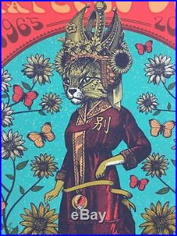 Grateful Dead/Fare Thee Well 2015 Status Serigraph Poster Santa Clara, CA Levi