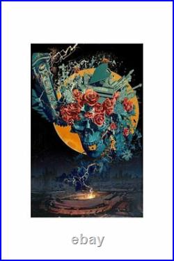 Grateful Dead Fare Thee Well Android Jones Print Poster GD50 Soldier Field Art