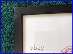 Grateful Dead Fare Thee Well Chicago 2015 Poster Print Kyle Baker 120/160 Framed