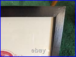 Grateful Dead Fare Thee Well Chicago 2015 Poster Print Kyle Baker 120/160 Framed