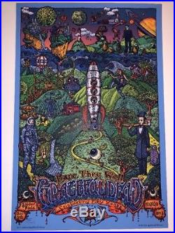 Grateful Dead Fare Thee Well Chicago Poster Print David Welker Official Print