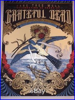 Grateful Dead Fare Thee Well Chicago Posters(3) Justin Helton Rare VIP Only