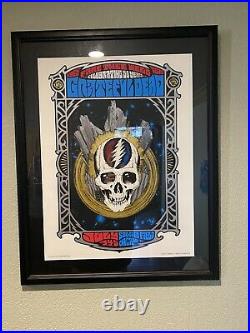 Grateful Dead Fare Thee Well Concert Poster Professionally Framed UV Protected