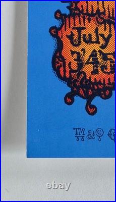 Grateful Dead Fare Thee Well David Welker Chicago Official Poster #1982/2015