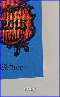 Grateful Dead Fare Thee Well David Welker Chicago Official Poster #1982/2015