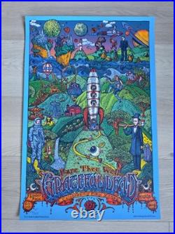 Grateful Dead Fare Thee Well David Welker Chicago Official Poster #240/2015