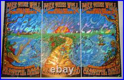 Grateful Dead Fare Thee Well Foil 2015 3 Show Poster Set Matching #