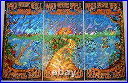 Grateful Dead Fare Thee Well Foil 2015 3 Show Poster Set Matching #