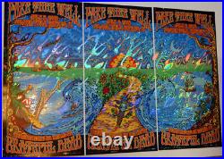 Grateful Dead Fare Thee Well Foil 2015 3 Show Poster Set Matching #