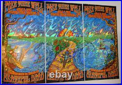 Grateful Dead Fare Thee Well Foil 2015 3 Show Poster Set Matching #