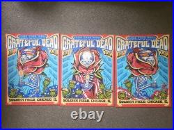 Grateful Dead Fare Thee Well Munk One Chicago VIP July 2nd, 3rd & 4th Posters