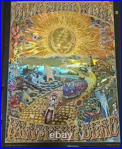 Grateful Dead Fare Thee Well Original Holographic Foil Dubois Golden Road
