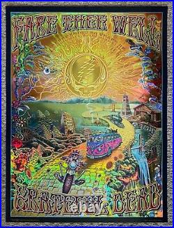 Grateful Dead Fare Thee Well Original Holographic Foil Dubois Golden Road