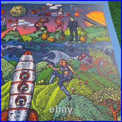 Grateful Dead Fare Thee Well Poster 7/3 7/4 7/5 2015 Soldier Field David Welker