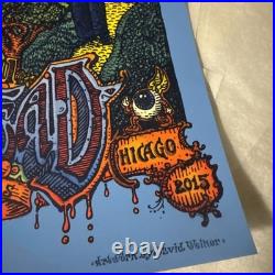 Grateful Dead Fare Thee Well Poster 7/3-7/5 2015 Soldier Field Welker #ed/2015