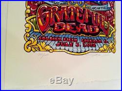 Grateful Dead Fare Thee Well Poster AJ Masthay Soldier Field Chicago 7/3 Print