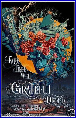 Grateful Dead Fare Thee Well Poster Android Jones Chicago helton masthay maxx242