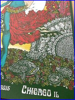 Grateful Dead Fare Thee Well Poster Chicago Richey Beckett GD50 & Company 2015