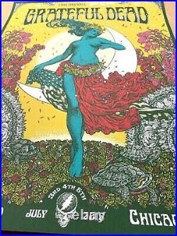 Grateful Dead Fare Thee Well Poster Chicago Richey Beckett GD50 & Company 2015