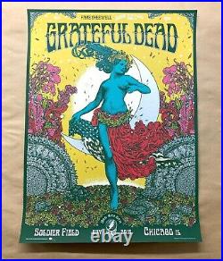 Grateful Dead Fare Thee Well Poster Chicago Richey Beckett GD50 & Company 2015