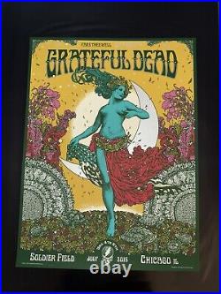 Grateful Dead Fare Thee Well Poster Santa Clara Richey Beckett Garcia Phish S/N