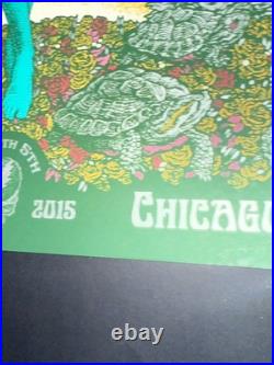 Grateful Dead Fare Thee Well Poster Santa Clara Richey Beckett Garcia Phish S/N