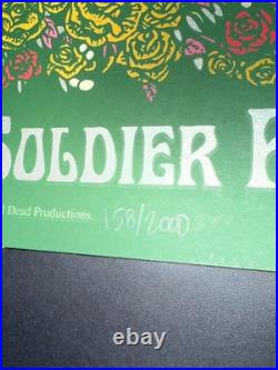 Grateful Dead Fare Thee Well Poster Santa Clara Richey Beckett Garcia Phish S/N