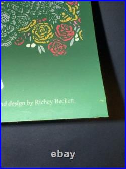 Grateful Dead Fare Thee Well Poster Santa Clara Richey Beckett Garcia Phish S/N