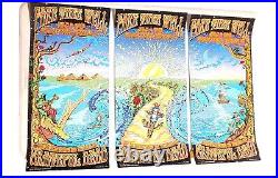 Grateful Dead Fare Thee Well Poster Set-3 Numbered, 2015 Chicago Mike DuBois FLAW