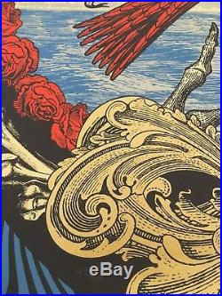 Grateful Dead Fare Thee Well VIP Rare 3 Poster SET Justin Helton Chicago GD50