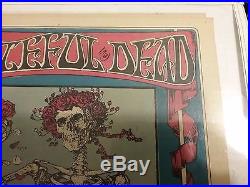 Grateful Dead Fd 26 (2) Skull & Roses Impecible Nmnt Pinhole Ea Corner 1 Top Vtg