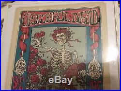 Grateful Dead Fd 26 (2) Skull & Roses Impecible Nmnt Pinhole Ea Crnr 1 Top Htf