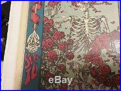 Grateful Dead Fd 26 (2) Skull & Roses Impecible Nmnt Pinhole Ea Crnr 1 Top Htf