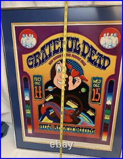 Grateful Dead Framed Art New Riders Purple Stage Gary Grimshaw Signed #90/500
