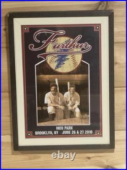 Grateful Dead. Further. Framed Concert Poster. Original. Bobby And Phil