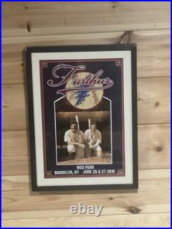 Grateful Dead. Further. Framed Concert Poster. Original. Bobby And Phil