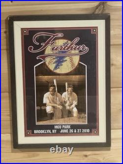 Grateful Dead. Further. Framed Concert Poster. Original. Bobby And Phil