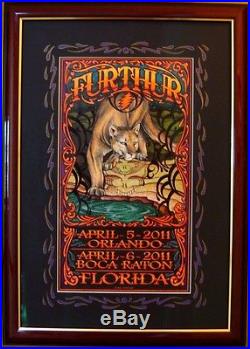 Grateful Dead Furthur Florida 2011 Original Artwork by Michael Everett STUNNING