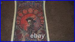 Grateful Dead GD2 Jack Straw Timed Edition Art Poster by Luke Martin