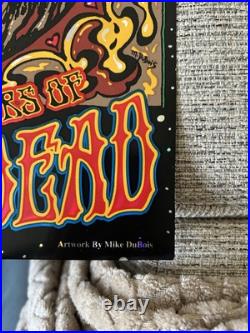 Grateful Dead GD50 Foil Triptych Poster Chicago, IL July 2015 Mike Dubois 50/500