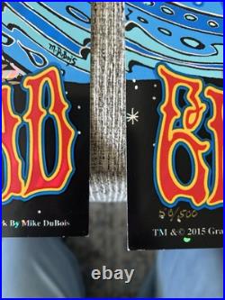 Grateful Dead GD50 Foil Triptych Poster Chicago, IL July 2015 Mike Dubois 50/500