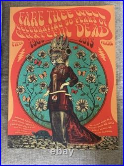 Grateful Dead GD50 Poster Levis, Santa Clara June 2015 Status Serigraph 25/2015