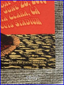 Grateful Dead GD50 Poster Levis, Santa Clara June 2015 Status Serigraph 25/2015