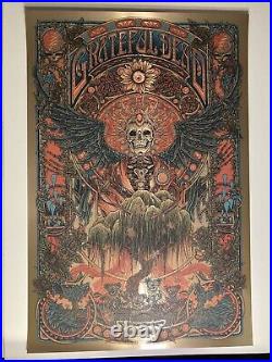 Grateful Dead Gold Foil Luke Martin St Stephen Limited 250 Art Poster Print BNG