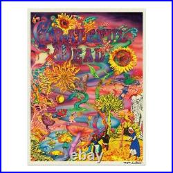 Grateful Dead Grown Poster Dan Herwitt Sunflowerform Limited to 350 Signed & New