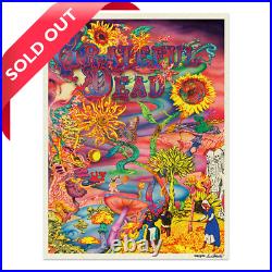 Grateful Dead Grown Poster Dan Herwitt Sunflowerform Limited to 350 Signed & New