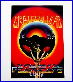 Grateful Dead Handbill 1983 The Official Book of the Deadheads Poster Art Flyer