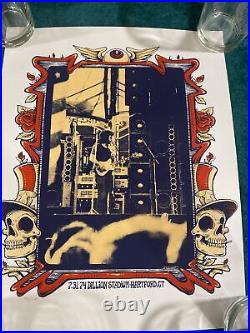 Grateful Dead Hartford, CT 1974 Helen Kennedy 2 Posters Matching #'s