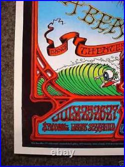 Grateful Dead Hawaii 1982 Poster Authorized 2nd Printing Rick Griffin Art